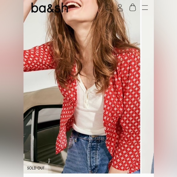 ba&sh Tops - ba&sh Carlo Blouse